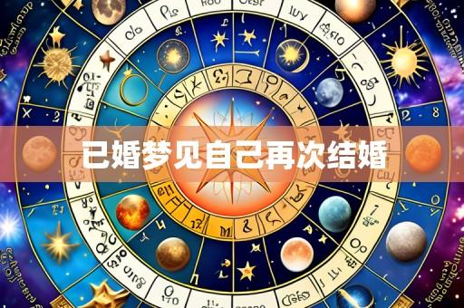 已婚梦见自己再次结婚