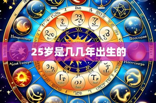 25岁是几几年出生的