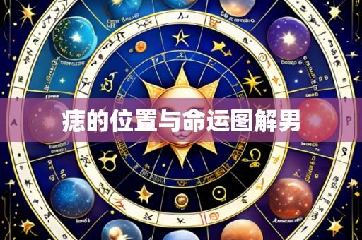 痣的位置与命运图解男