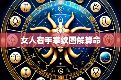 女人右手掌纹图解算命