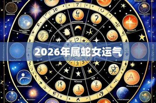 2026年属蛇女运气