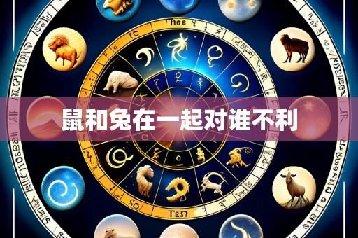 鼠和兔在一起对谁不利