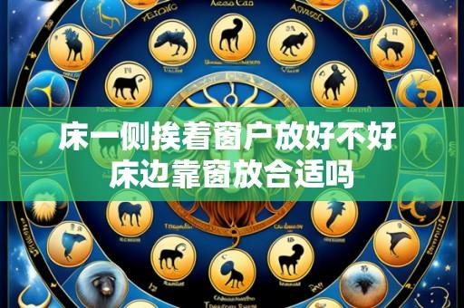 床一侧挨着窗户放好不好 床边靠窗放合适吗
