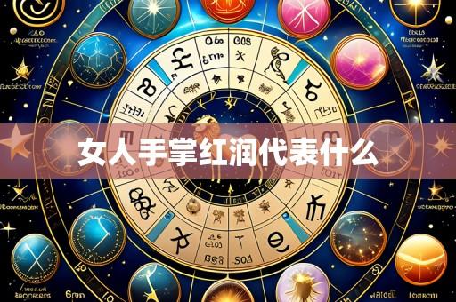 女人手掌红润代表什么