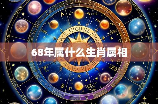 68年属什么生肖属相