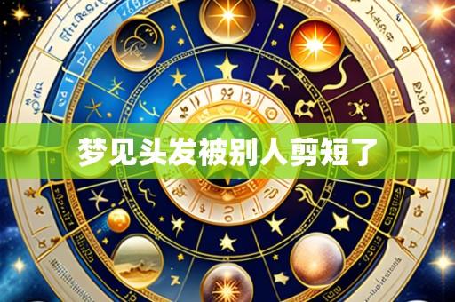 梦见头发被别人剪短了
