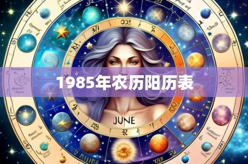 1985年农历阳历表