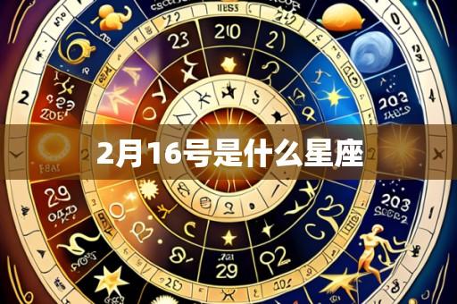 2月16号是什么星座