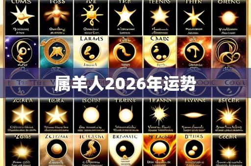 属羊人2026年运势