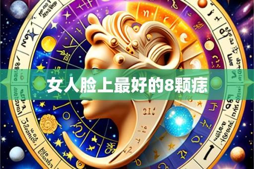 女人脸上最好的8颗痣
