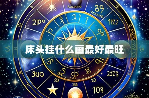 床头挂什么画最好最旺