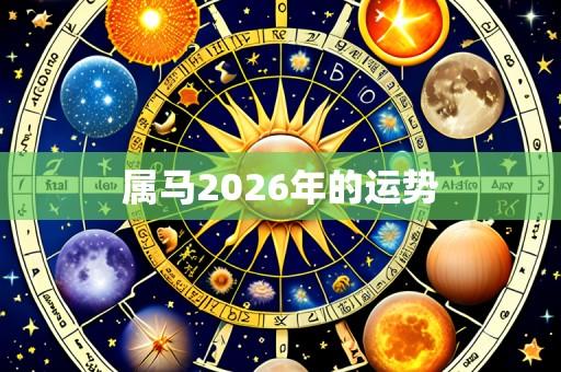 属马2026年的运势