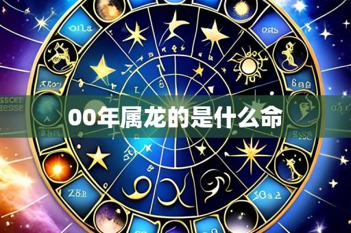 00年属龙的是什么命
