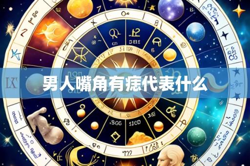男人嘴角有痣代表什么