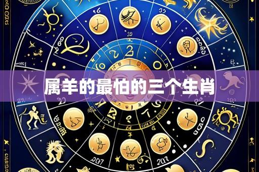 属羊的最怕的三个生肖