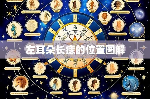 左耳朵长痣的位置图解