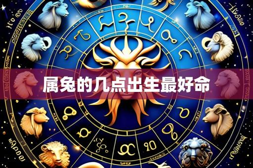 属兔的几点出生最好命