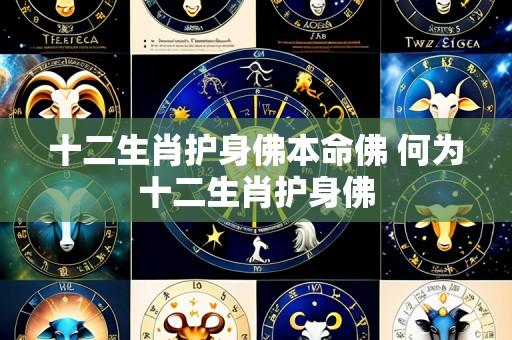 十二生肖护身佛本命佛 何为十二生肖护身佛