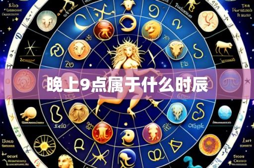 晚上9点属于什么时辰