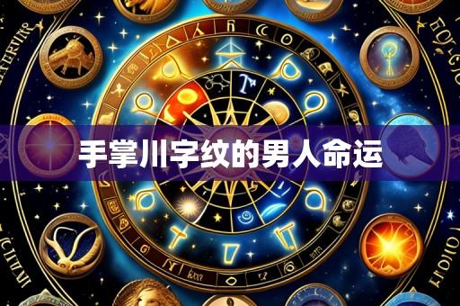 手掌川字纹的男人命运