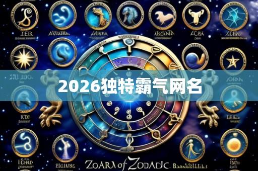 2026独特霸气网名