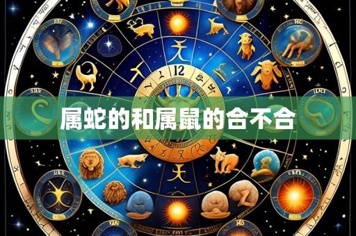 属蛇的和属鼠的合不合