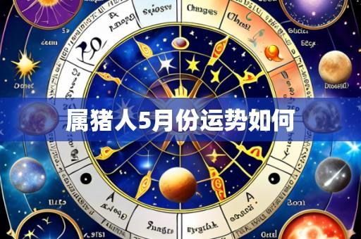 属猪人5月份运势如何