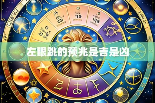 左眼跳的预兆是吉是凶