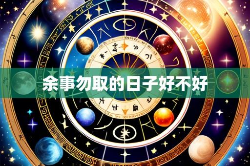 余事勿取的日子好不好