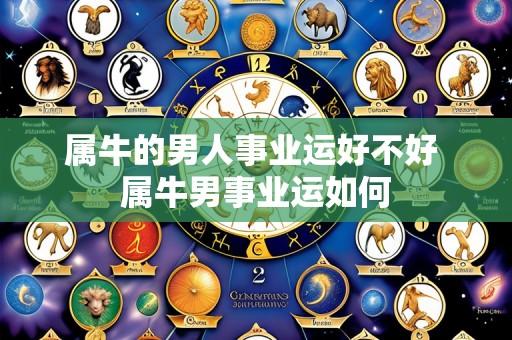 属牛的男人事业运好不好 属牛男事业运如何