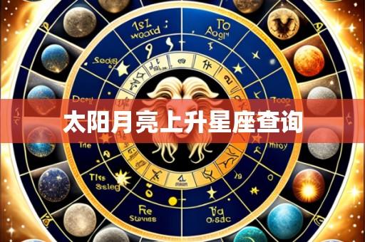 太阳月亮上升星座查询