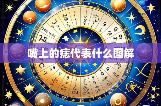 嘴上的痣代表什么图解
