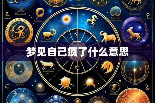 梦见自己疯了什么意思