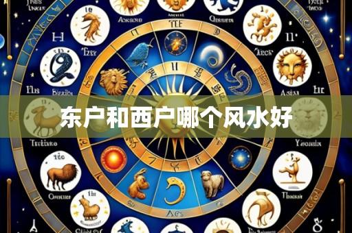 东户和西户哪个风水好