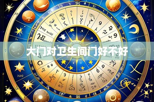 大门对卫生间门好不好