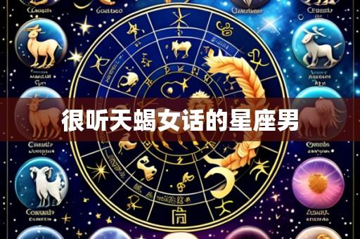 很听天蝎女话的星座男