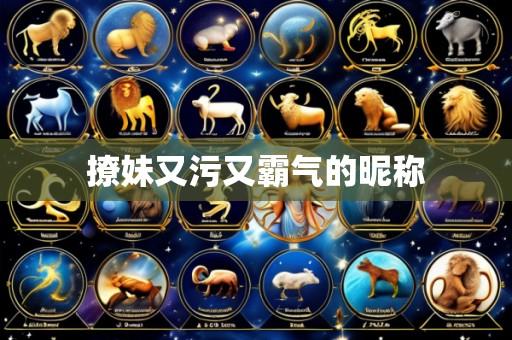撩妹又污又霸气的昵称