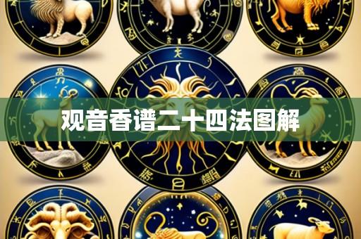 观音香谱二十四法图解