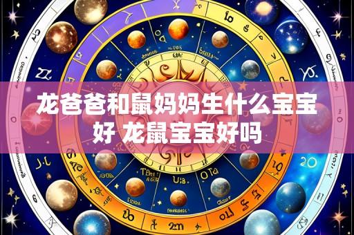 龙爸爸和鼠妈妈生什么宝宝好 龙鼠宝宝好吗