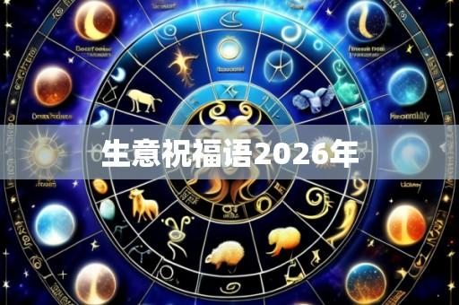 生意祝福语2026年