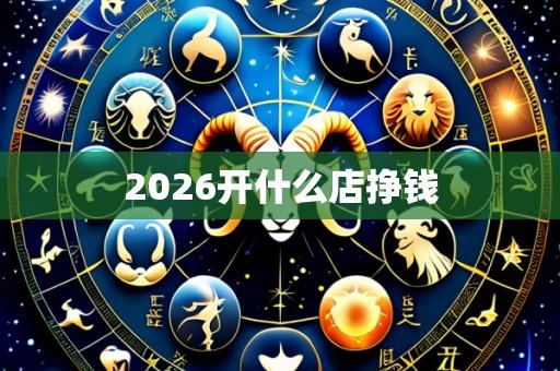 2026开什么店挣钱