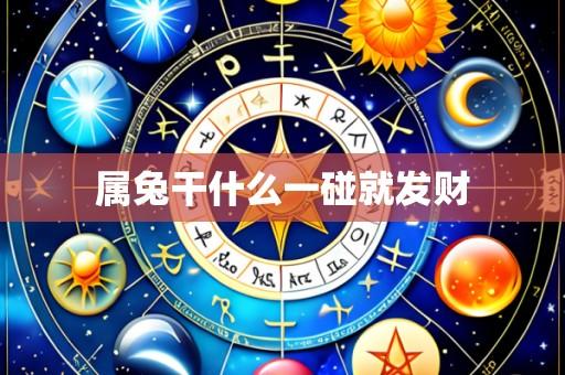 属兔干什么一碰就发财