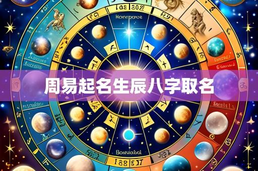 周易起名生辰八字取名
