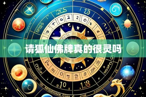 请狐仙佛牌真的很灵吗