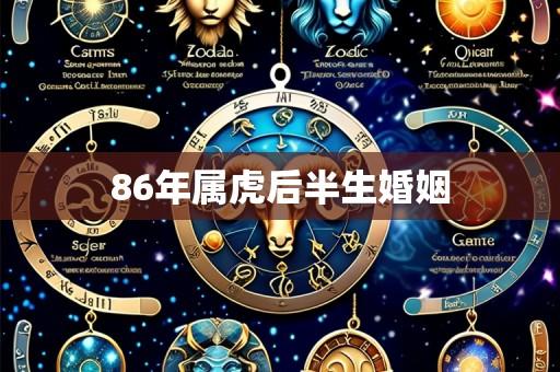 86年属虎后半生婚姻