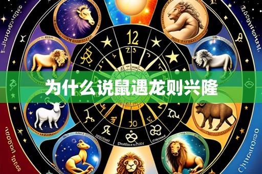 为什么说鼠遇龙则兴隆