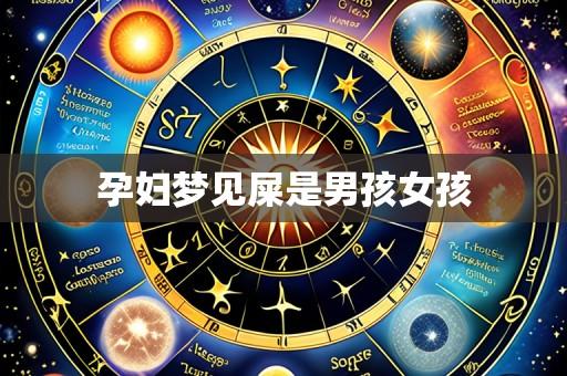孕妇梦见屎是男孩女孩