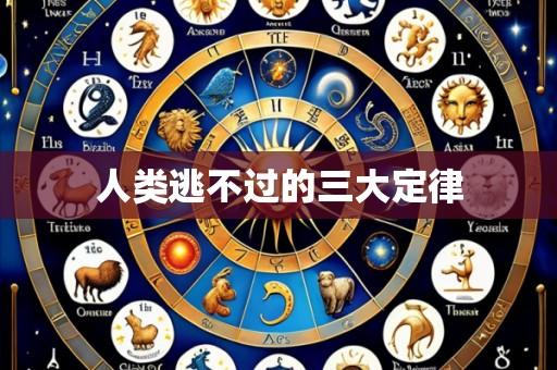 人类逃不过的三大定律