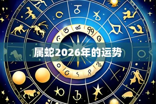 属蛇2026年的运势