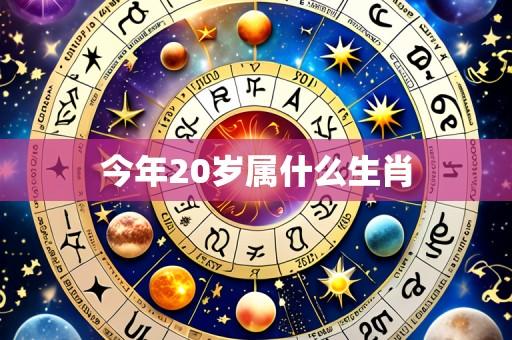 今年20岁属什么生肖